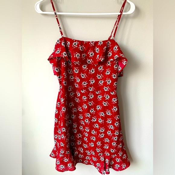 ROW A Red Sundress! - Picture 1 of 3
